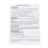 Maxbell Maxbell Stainless Steel Coded Door Lock, Weatherproof and Outdoor Combination Door Lock for Exterior Doors