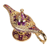 Maxbell 2pcs Classic Collectable Rare Legend Aladdin Magic Genie Light Lamp Purple