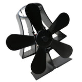 Maxbell 5-blade Heat Powered Stove Fan for Wood/Log Burner/Fireplace