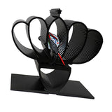 Maxbell Mini Fan Heat Powered Stove Fan for Wood/Log Burner