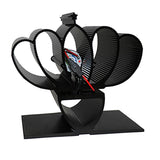 Maxbell Mini Fan Heat Powered Stove Fan for Wood/Log Burner