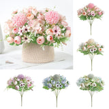 Maxbell 7 Bunches of Artifical Bracketplant Hanging Garland Art  Light Pink 2x