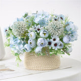 Maxbell 4 Bunches of Artifical Bracketplant Hanging Garland Art 4Pcs