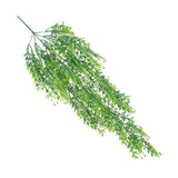 Maxbell 2xArtificial Wall Hanging Plant Plastic Greenery Vine Greenery Bunch