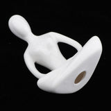 Maxbell 4Pcs Ceramic Yoga Figure Ornament Statue Sculpture Zen Garden Desk Decor
