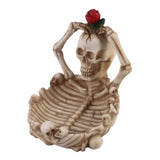 Maxbell Reallistic Resin Human Skull Bone Shaped Ashtray