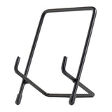 Maxbell Iron Craft Geometric Easel Plate Display Stand Picture Holder A- Black S