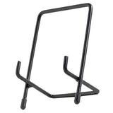 Maxbell Iron Craft Geometric Easel Plate Display Stand Picture Holder A- Black S