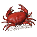 Maxbell Resin Artificial Crab Crawfish Sculpture Pendant Hanging Sign Big Crab