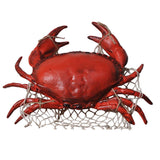 Maxbell Resin Artificial Crab Crawfish Sculpture Pendant Hanging Sign Big Crab