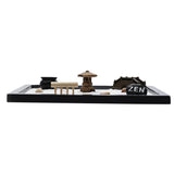 Maxbell 2Pcs Buddha Zen Sandbox Meditation Sand Box Garden Tabletop Decor
