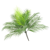 Maxbell 15 HeadsArtificial Cycas Leaves Branch Cycas Fern Leaf  Style02