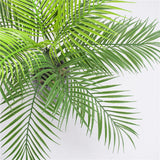 Maxbell 15 HeadsArtificial Cycas Leaves Branch Cycas Fern Leaf  Style02