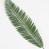 Maxbell Fake Plants Fern Green Leaf Home Garden Decor Big Cycas Fern Dark Green