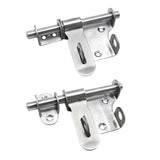Maxbell 2x Stainless Steel Door Bolt Havy Dutry Sliding Lock  Cross + horizontal