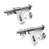 Maxbell 4pcs Stainless Steel Door Bolt Havy Dutry Sliding Lock Cross + horizontal