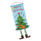 Maxbell Merry Christmas Ornaments  Banner Flag Hanging Decorations Tree