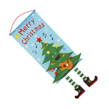 Maxbell Merry Christmas Ornaments  Banner Flag Hanging Decorations Tree