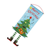 Maxbell Merry Christmas Ornaments  Banner Flag Hanging Decorations Tree
