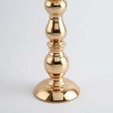 Maxbell 2x Petal Mosaic Candle Holder Table Candlestick Stand for Home Decor 2 sizes