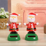 Maxbell Charistmas Solar Dancing Fiqure Ornaments Car Dashboard Decor Kids Toy