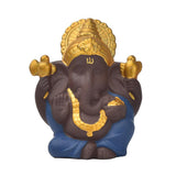 Maxbell Sandstone Ganesha Statue Elephant Figurine Buddha Deity Sculpture Ornament A