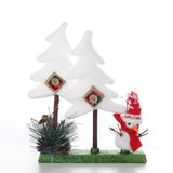 Maxbell Novel Mini Christmas Tree Snowman Xmas Desktop Decoration Decor Gift White 2 Tree
