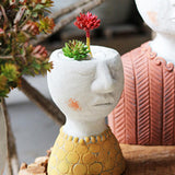 Maxbell 2Pcs Succulent Planter Bonsai Pot Succulent Plant Pot for Garden Decoration