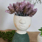 Maxbell 2Pcs Succulent Planter Bonsai Pot Succulent Plant Pot for Garden Decoration