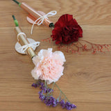 Maxbell Wall-Mounted Flower Tube for Flower Display Wall Metal Vase Holder Rose Gold