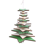 Maxbell Christmas Tree Hanging Ornament Holiday Tree DIY Crafts Star_Green