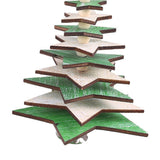 Maxbell Christmas Tree Hanging Ornament Holiday Tree DIY Crafts Star_Green
