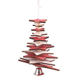 Maxbell Christmas Tree Hanging Ornament Holiday Tree DIY Crafts Star_Red