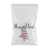 Maxbell Christmas Tree Hanging Ornament Holiday Tree DIY Crafts Star_Red