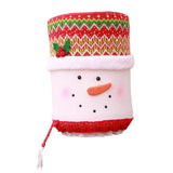 Maxbell Non-woven Fabric Cover Protector for Water Dispenser Bucket Christmas Snowman