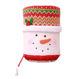 Maxbell Non-woven Fabric Cover Protector for Water Dispenser Bucket Christmas Snowman