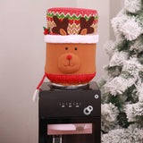 Maxbell Non-woven Fabric Cover Protector for Water Dispenser Bucket Christmas Elk