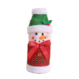 Maxbell Christmas Wine Bottle Sleeve Holder Cover for Christmas Table Decor Snowman