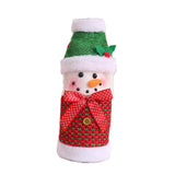 Maxbell Christmas Wine Bottle Sleeve Holder Cover for Christmas Table Decor Snowman