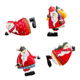 Maxbell Christmas Tree Hanging Decor Hanging Santa Claus Pendant Xmas Ornament A