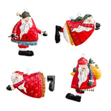Maxbell Christmas Tree Hanging Decor Hanging Santa Claus Pendant Xmas Ornament A