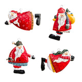 Maxbell Christmas Tree Hanging Decor Hanging Santa Claus Pendant Xmas Ornament A