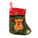 Maxbell Non-woven Fabric Christmas Stockings Xmas Decor Pendant Gift Bag Elk