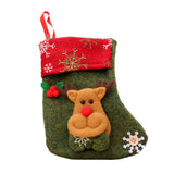 Maxbell Non-woven Fabric Christmas Stockings Xmas Decor Pendant Gift Bag Elk