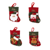 Maxbell Non-woven Cloth Christmas Stockings Xmas Decor Supplies Gift Bag Elk