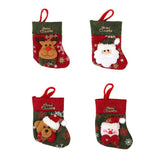 Maxbell Non-woven Cloth Christmas Stockings Xmas Decor Supplies Gift Bag Elk