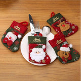 Maxbell Non-woven Cloth Christmas Stockings Xmas Decor Supplies Gift Bag Elk