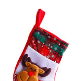 Maxbell Christmas Stockings Personal Sequin Design Xmas Stockings Large Elk Deer