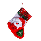Maxbell Christmas Stockings Personal Sequin Design Xmas Stockings Large Bear