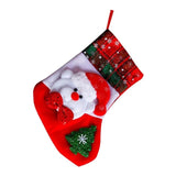 Maxbell Christmas Stockings Personal Sequin Design Xmas Stockings Large Bear